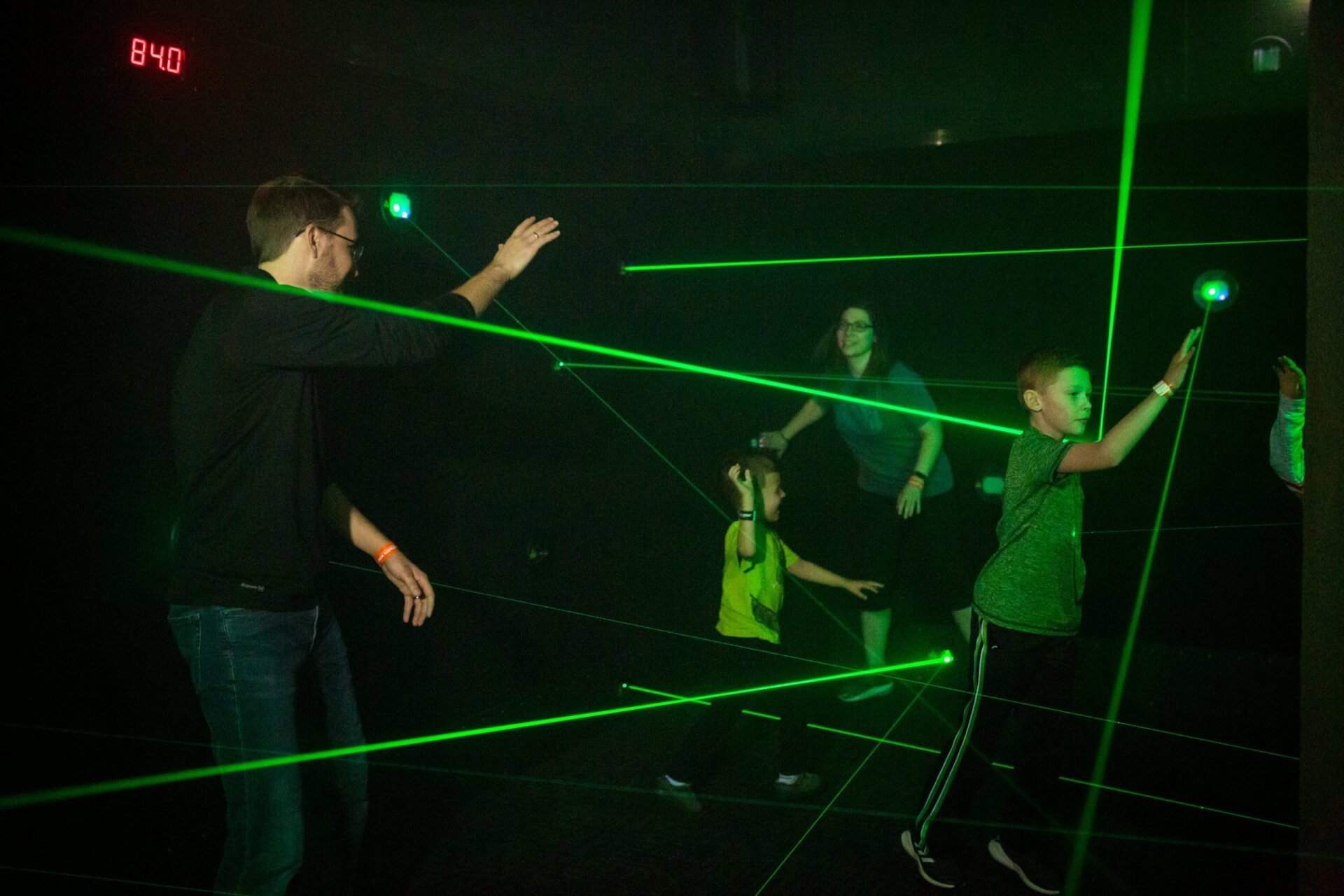 Interactive Laser Maze